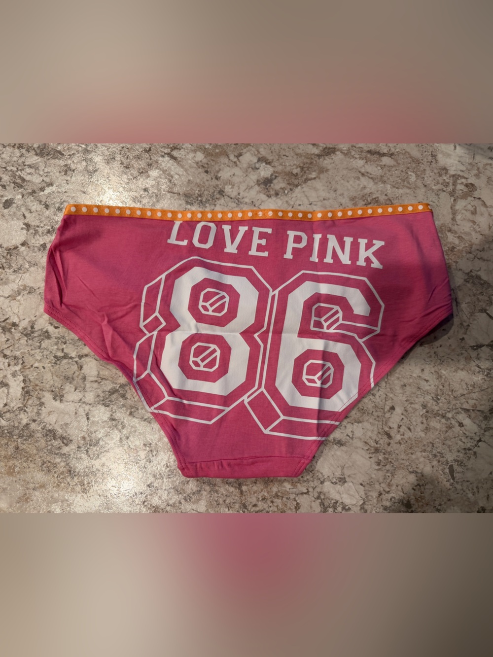 VS PINK Cotton Hiphugger Panty NWT Large